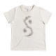 RVCA Γυναικεία κοντομάνικη μπλούζα Benjamin Jeanjean Snake - T-Shirt for Women